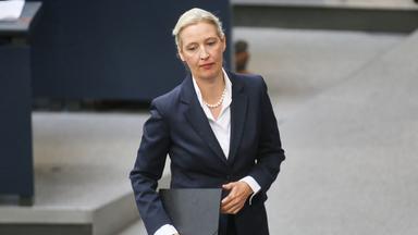 Alice Weidel und der Zustand der AfD