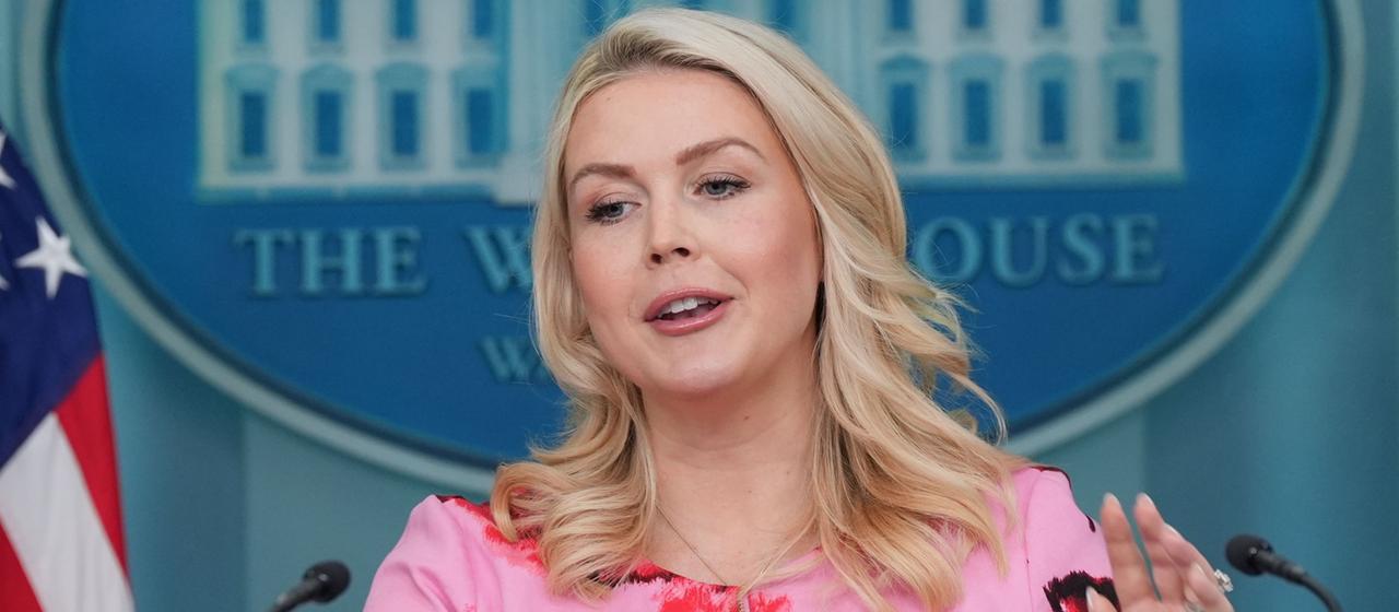 Karoline Leavitt verlässt ihren Posten als Pressesprecherin im Weißen Haus