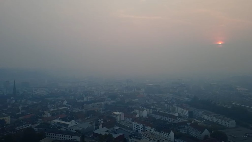 Rauchwolke aus Belgien erreicht Deutschland