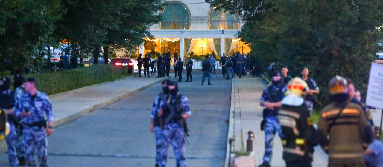 Explosion in Italienischem Restaurant in Moskau: Tote und Verletzte