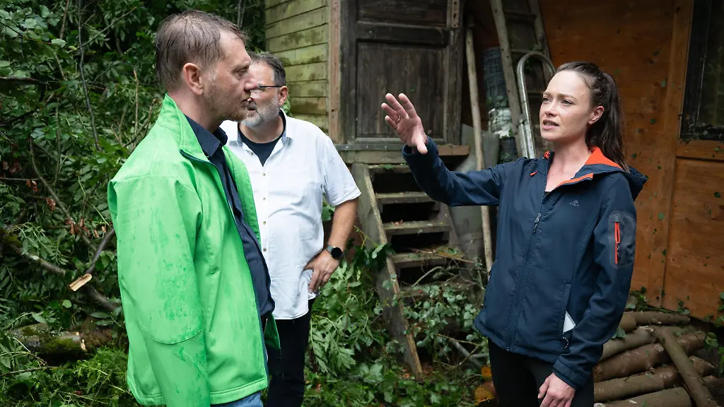 Unwetter zerstört Imbiss von TV-Köchin Verena Leister