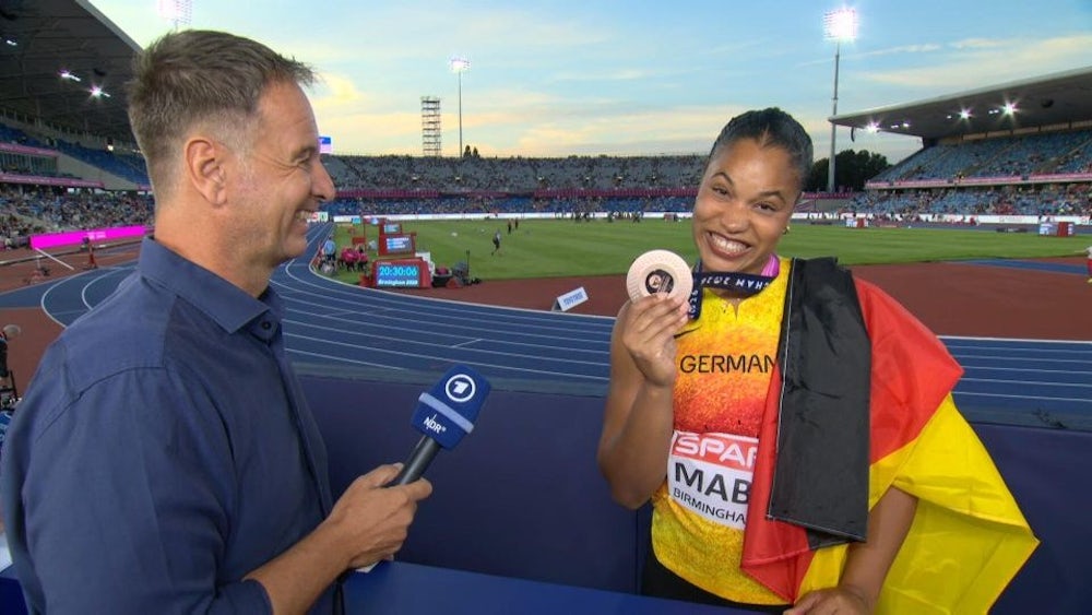 Kontroverse um ARD-Interview bei der Leichtathletik-EM