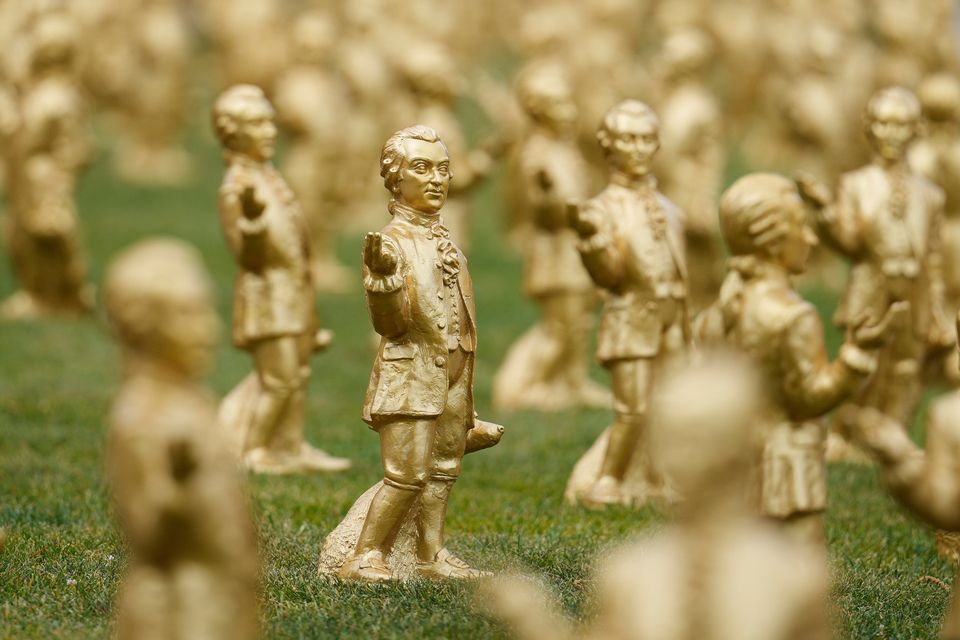 Diebstahl von Mozart-Skulpturen führt zum Abbruch der Ausstellung