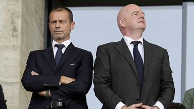 Der anhaltende Machtkampf zwischen UEFA und FIFA