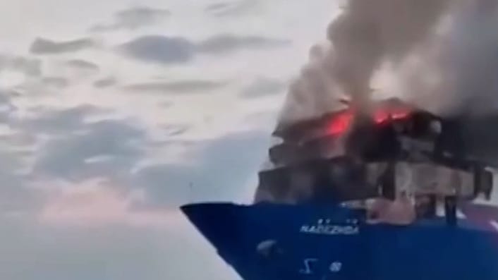 Drohnenangriff auf Frachtschiff im Schwarzen Meer