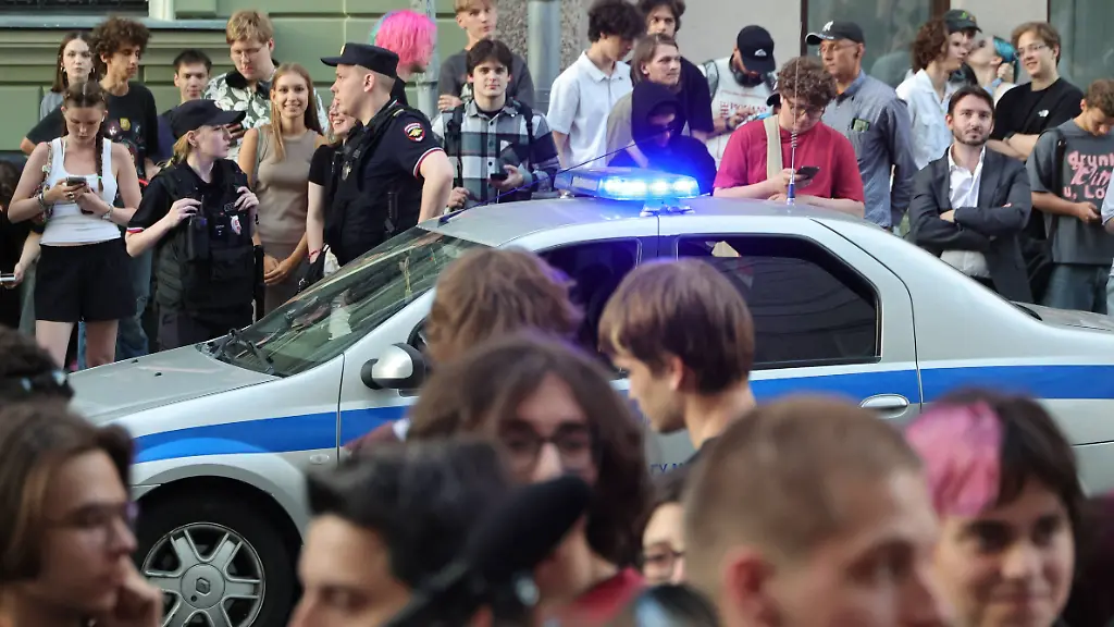 Unterstützer der Jabloko-Partei in Moskau festgenommen