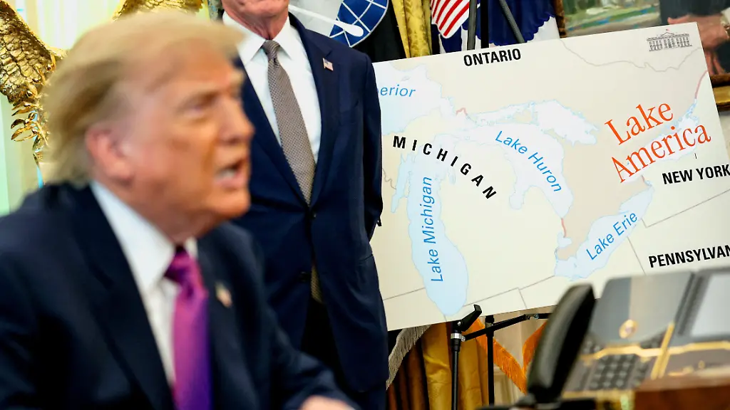 Trump benennt Lake Ontario in „Lake America“ um
