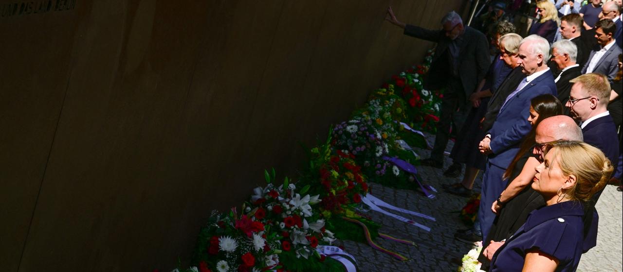 65. Jahrestag des Berliner Mauerbaus: Gedenken an die Teilung