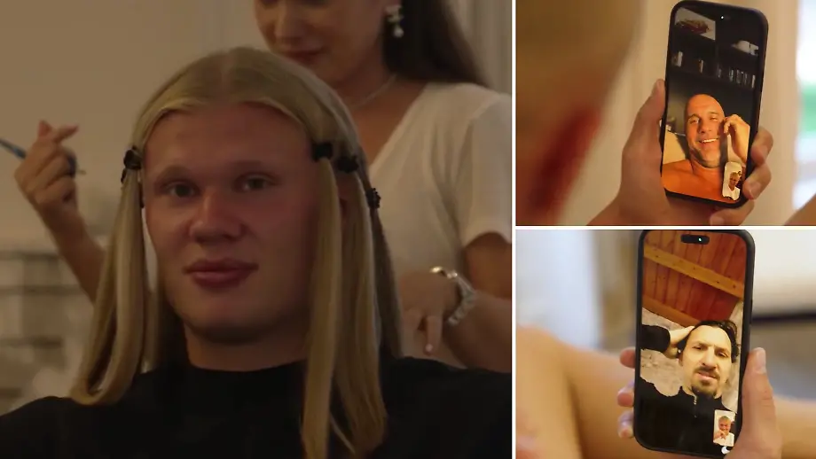 Haalands Neuer Look sorgt für Aufsehen bei Fußball-Ikonen
