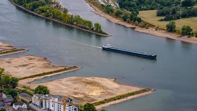 Niedrigwasser im Rhein sorgt für Diskussionen