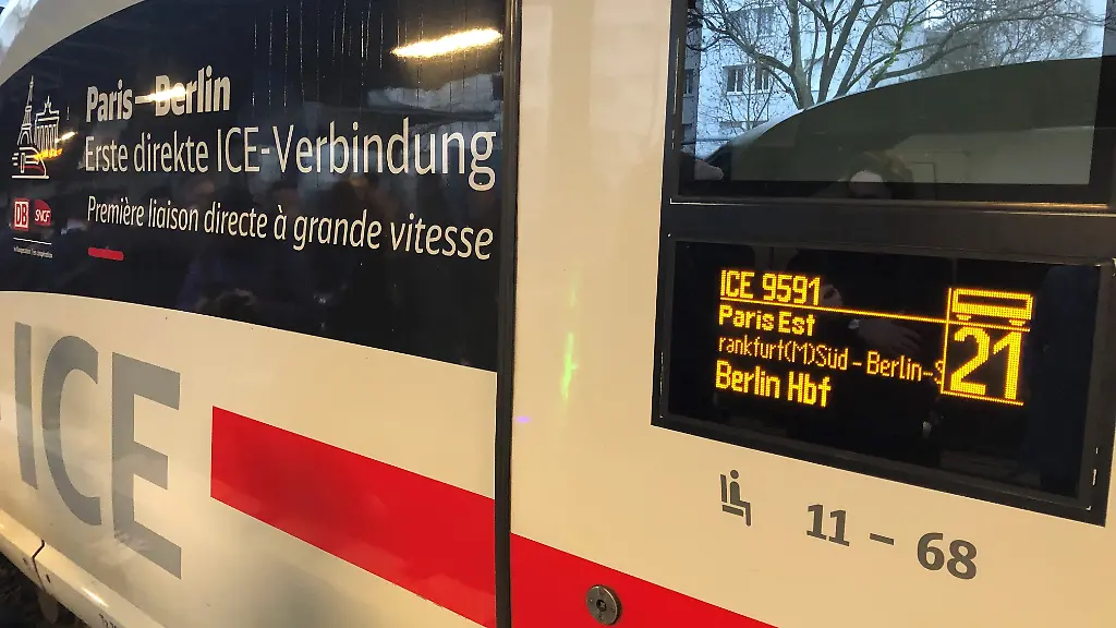 Technische Probleme: Bahn streicht ICE Berlin-Paris