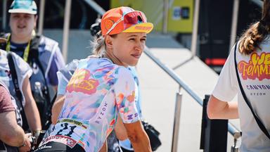 Überragende Leistung am Mont Ventoux von Katarzyna Niewiadoma-Phinney