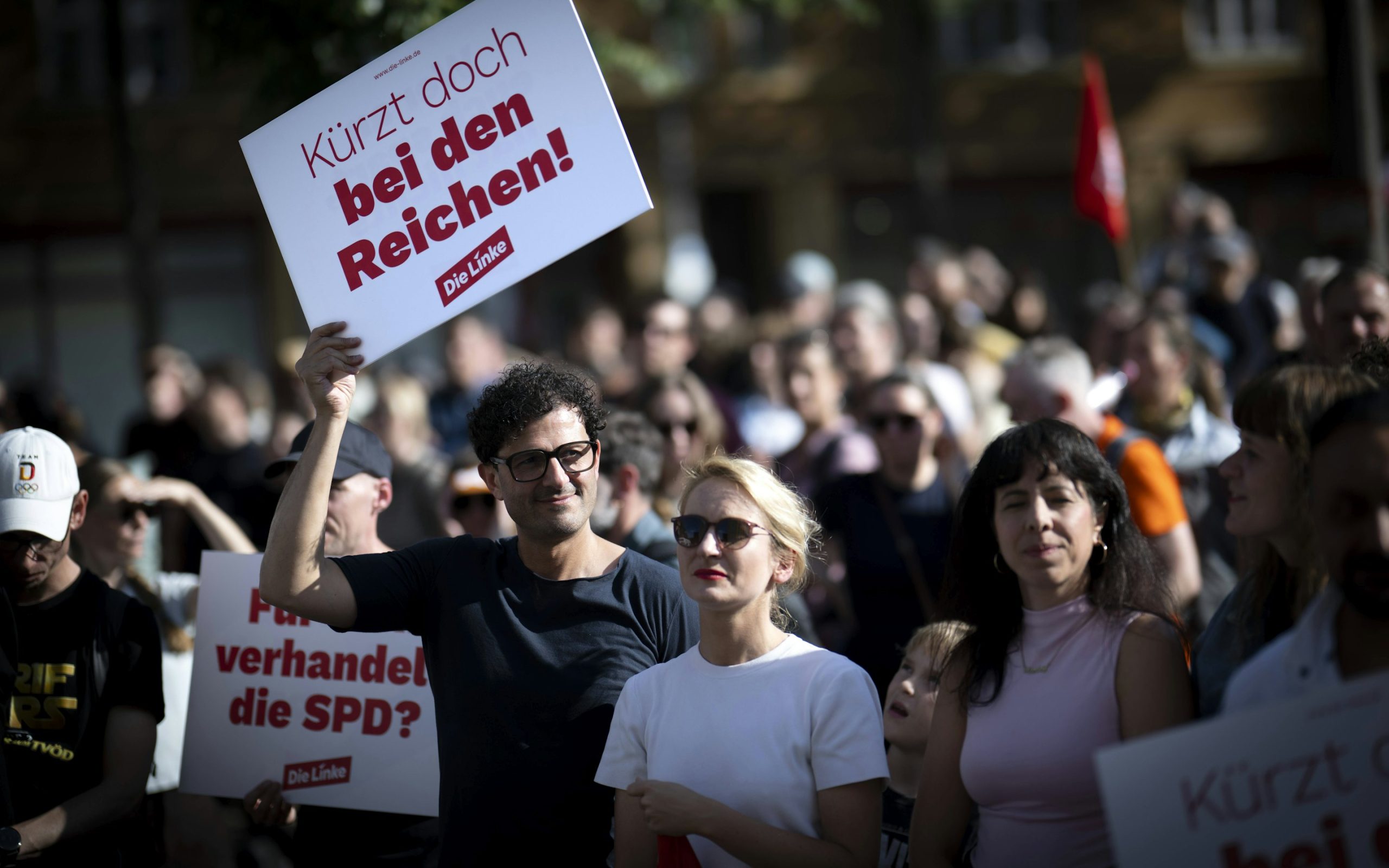 Die Konflikte innerhalb der Linken Partei