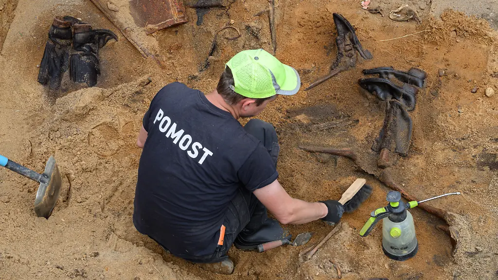 Archäologen bringen Licht in die Geschichte deutscher Soldaten in Polen