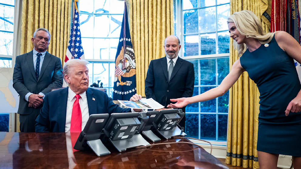 Die Rolle von Natalie Harp an der Seite von Donald Trump