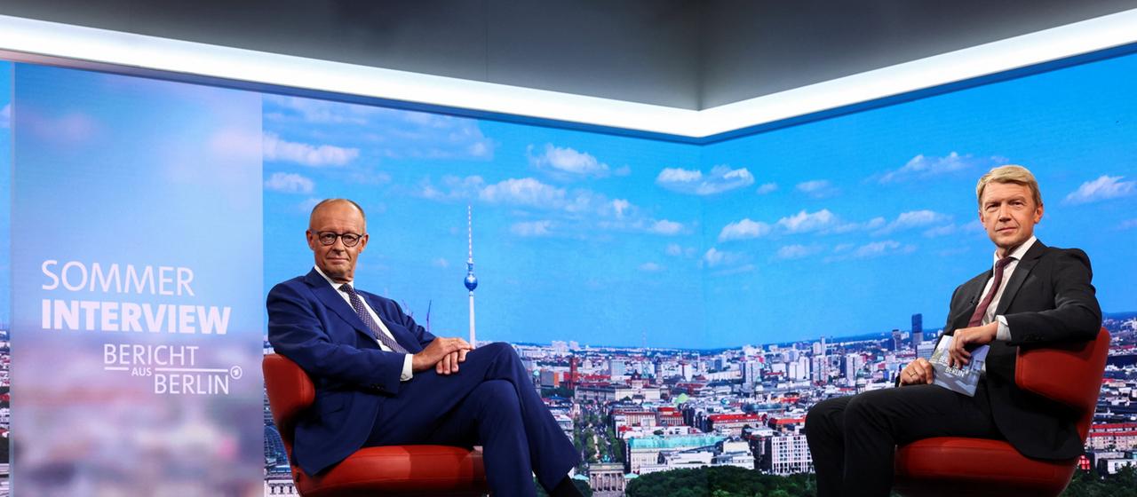 Faktencheck zu Merz‘ Interview im ARD-Sommerinterview