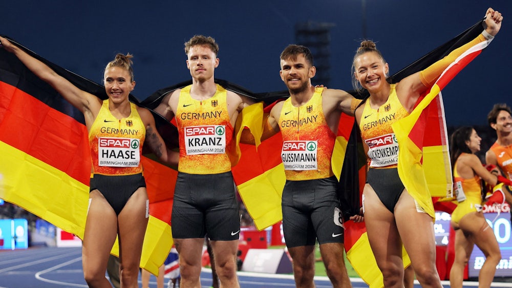 Deutsche Erfolge bei der Leichtathletik-EM in Birmingham