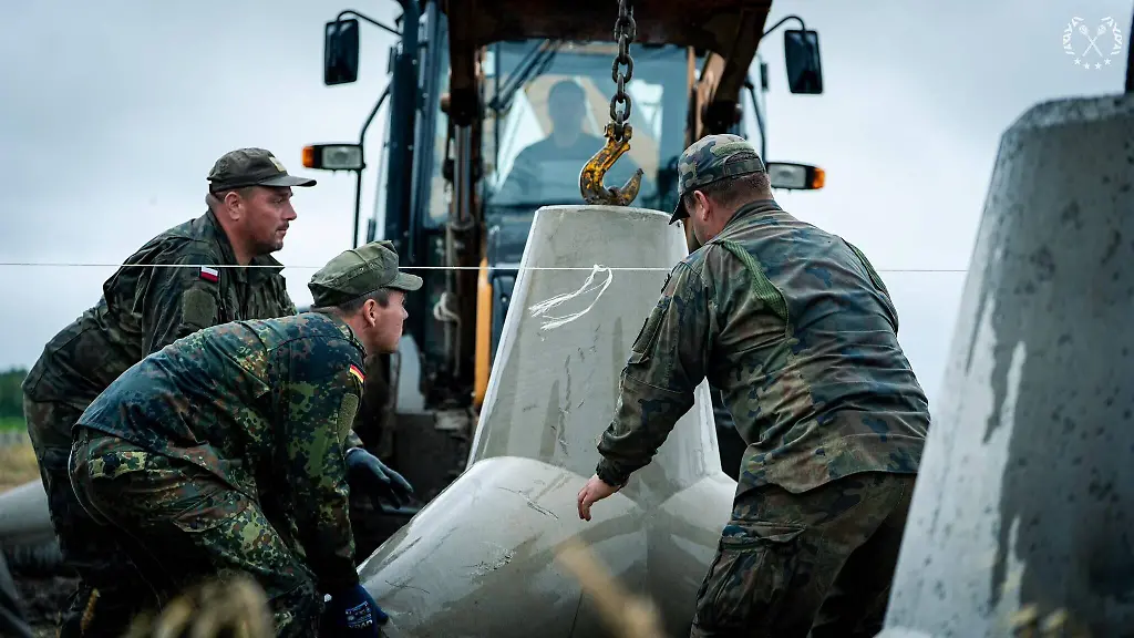 Bundeswehr unterstützt Polen beim Ausbau von Grenzbefestigungen