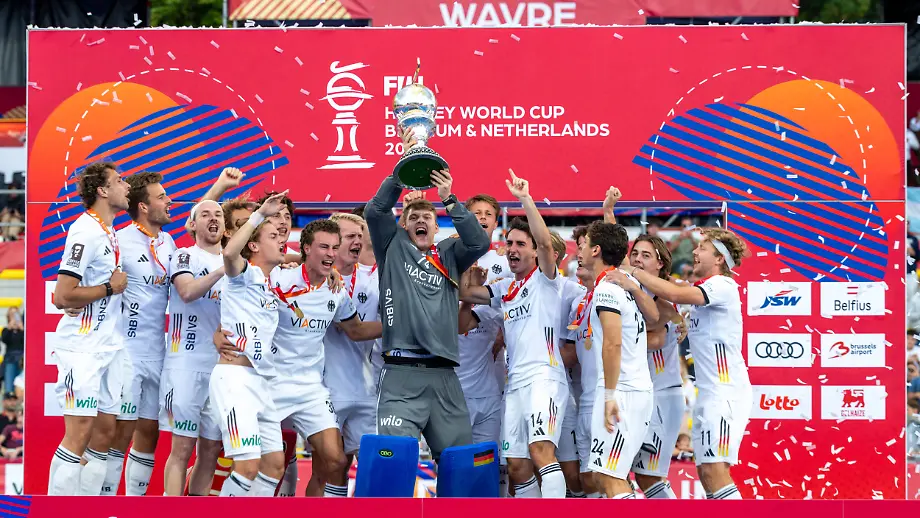 Deutschland gewinnt vierten Hockey-Weltmeistertitel