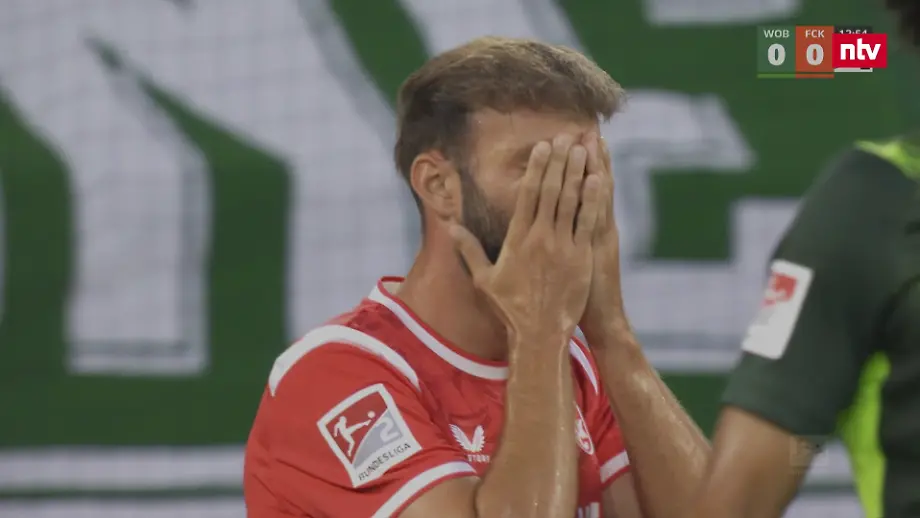 Chancenunglück bei Kaiserslautern gegen Wolfsburg