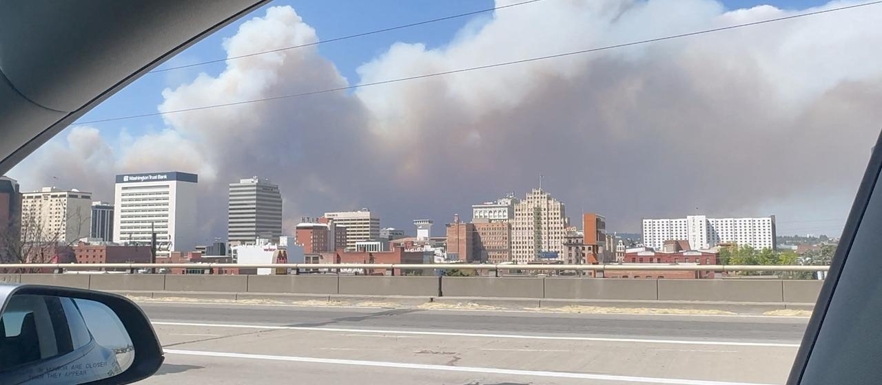 Waldbrand bedroht Spokane: Tausende evakuiert
