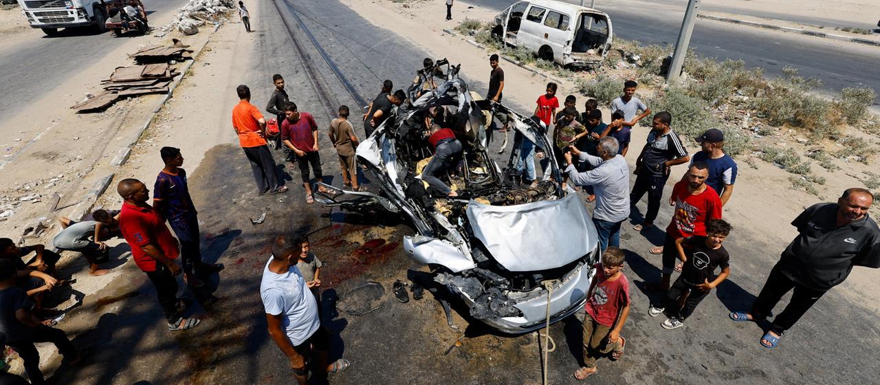 Fortdauernde Angriffe Israels auf Gaza trotz Entwaffnungsankündigung