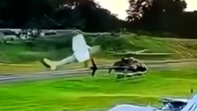 Flugzeugkollision am Flughafen Carlisle: Cessna kollidiert mit Polizeihubschrauber