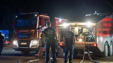 Feuer unter Kontrolle bei Hürtgenwald unter Kontrolle