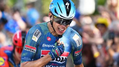 Sieg in der Deutschland Tour für Isaac del Toro