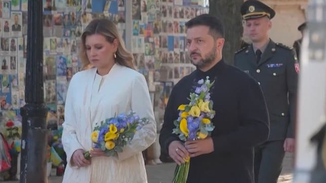 Ukraine begeht Unabhängigkeitstag