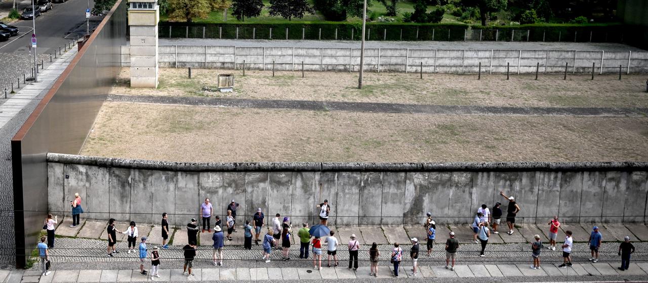 Erinnerung an den Bau der Berliner Mauer vor 65 Jahren