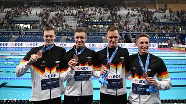 Deutsche Schwimmer glänzen bei EM in Paris
