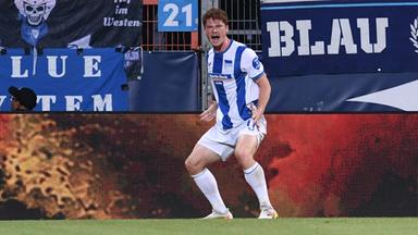 Hertha BSC startet mit knappen Sieg in die neue Saison