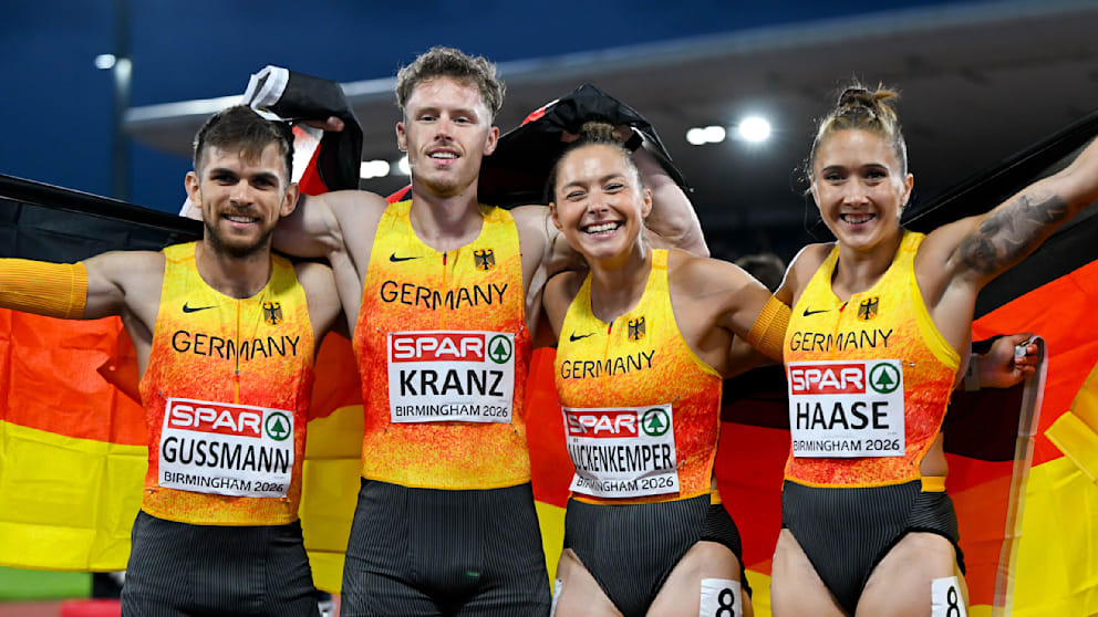 Deutschland im Medaillenrausch bei der Leichtathletik EM 2026