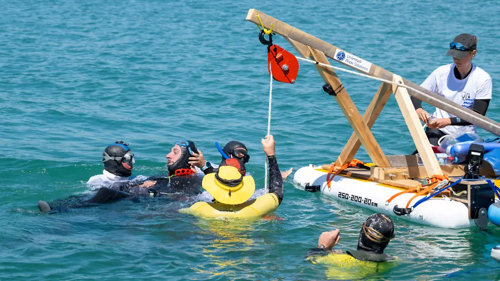 Apnoetaucher verpasst knapp deutschen Rekord im Starnberger See