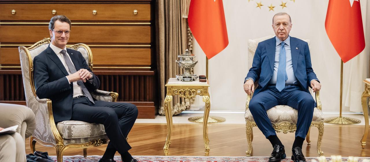 Besuch von NRW-Ministerpräsident Wüst in der Türkei