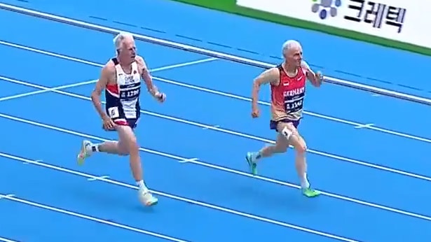 Deutscher gewinnt 100m-GOLD bei Senioren-WM mit 88 Jahren