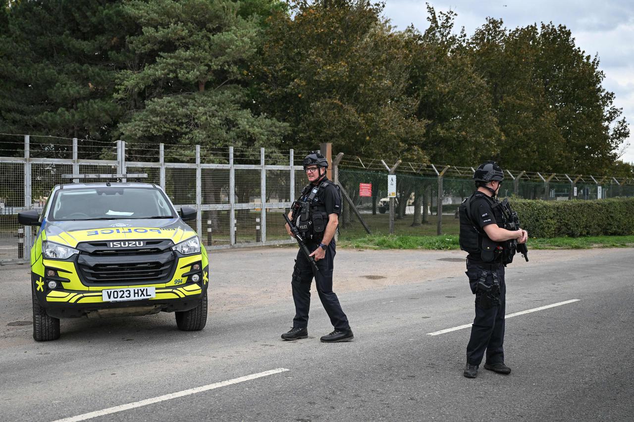Sprengstoffalarm in Großbritannien: Festnahme nahe Luftwaffenbasis
