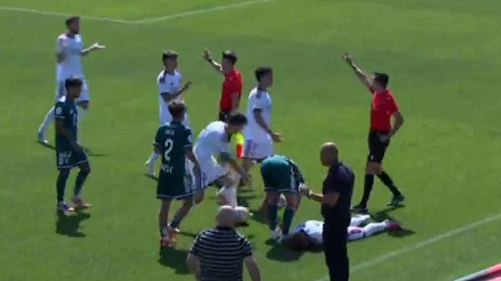 Brutaler Angriff auf Real Madrid Nachwuchsspieler
