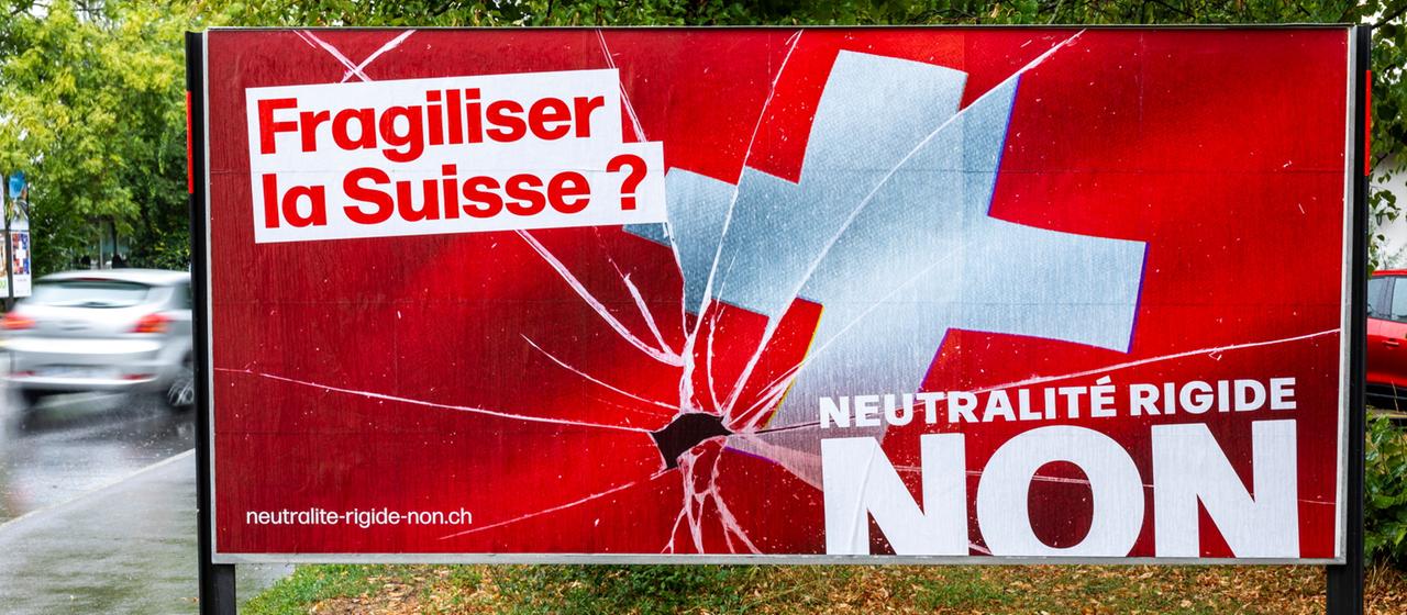 Volksabstimmung: Schweiz bleibt neutral
