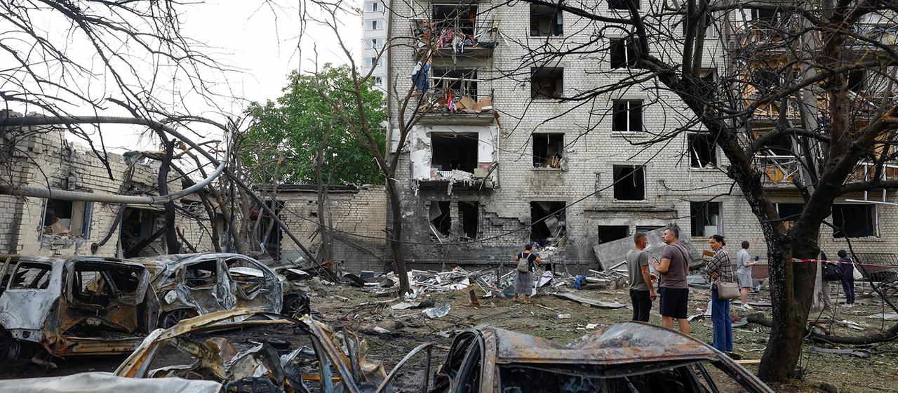 Russische Luftangriffe auf Ukraine: Zahlreiche Opfer