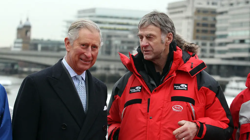 König Charles besorgt um Ranulph Fiennes