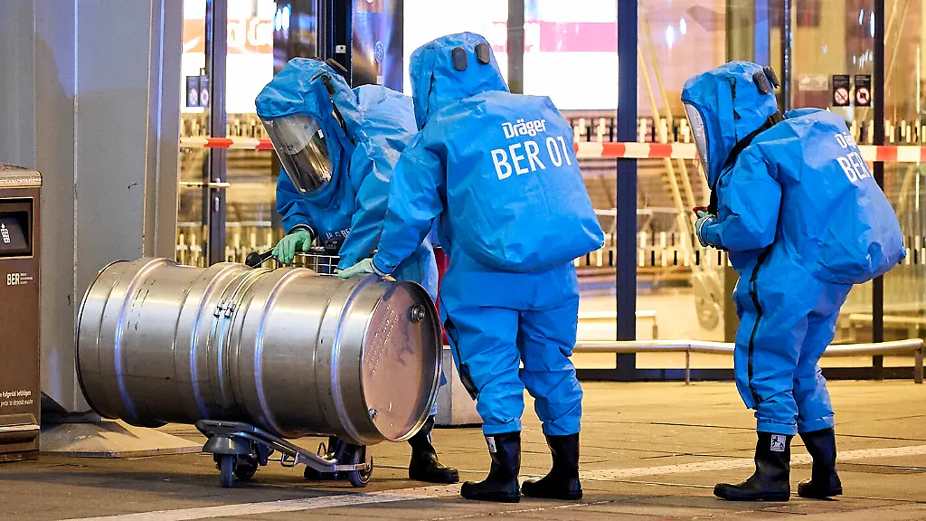 Gefahrgutalarm: Teile des BER-Flughafens geräumt