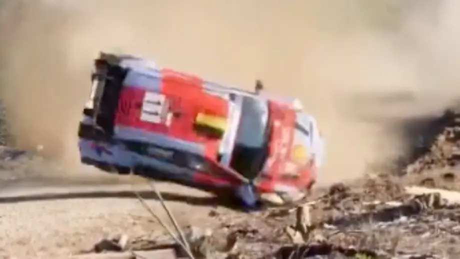 Unfall von Rallye-Weltmeister Thierry Neuville in Chile