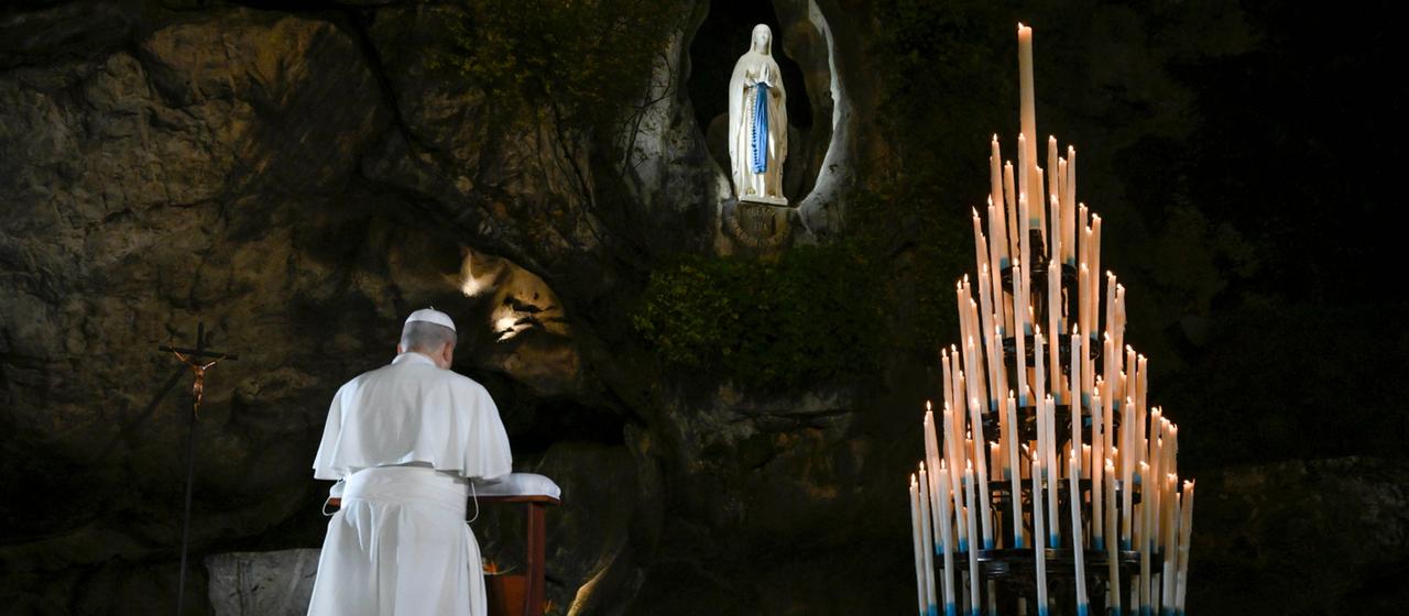 Papstbesuch in Lourdes