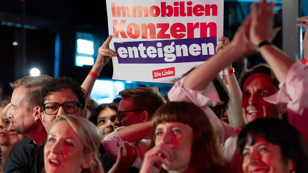 Mehrheit der Deutschen lehnt linke Enteignungspläne ab