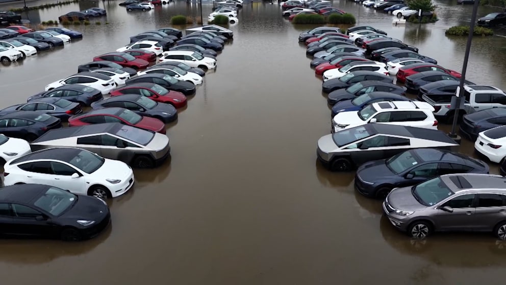 Tesla-Wasserschaden in New Jersey