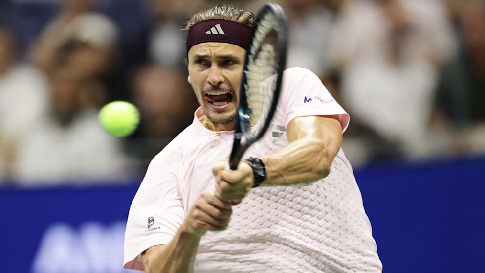 Zverev im Halbfinale der US Open