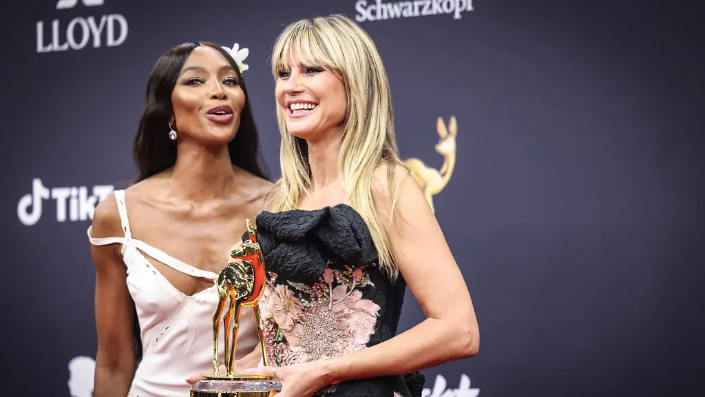 Naomi Campbell legt beim ‚HeidiFest‘ auf