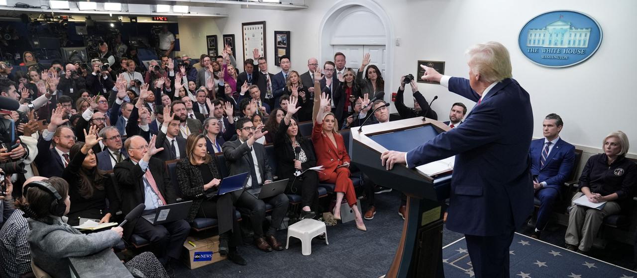 US-Medien boykottieren Weißen Haus nach Ausschluss